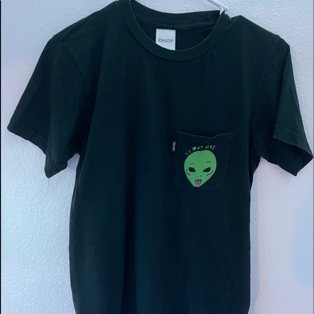 Alien We Out Here Rip N Dip Tee Shirt